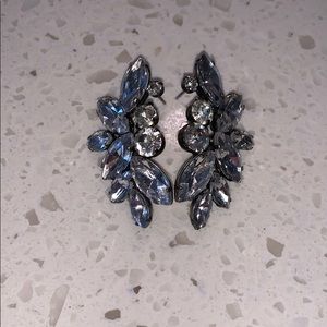 J Crew drop cluster earrings